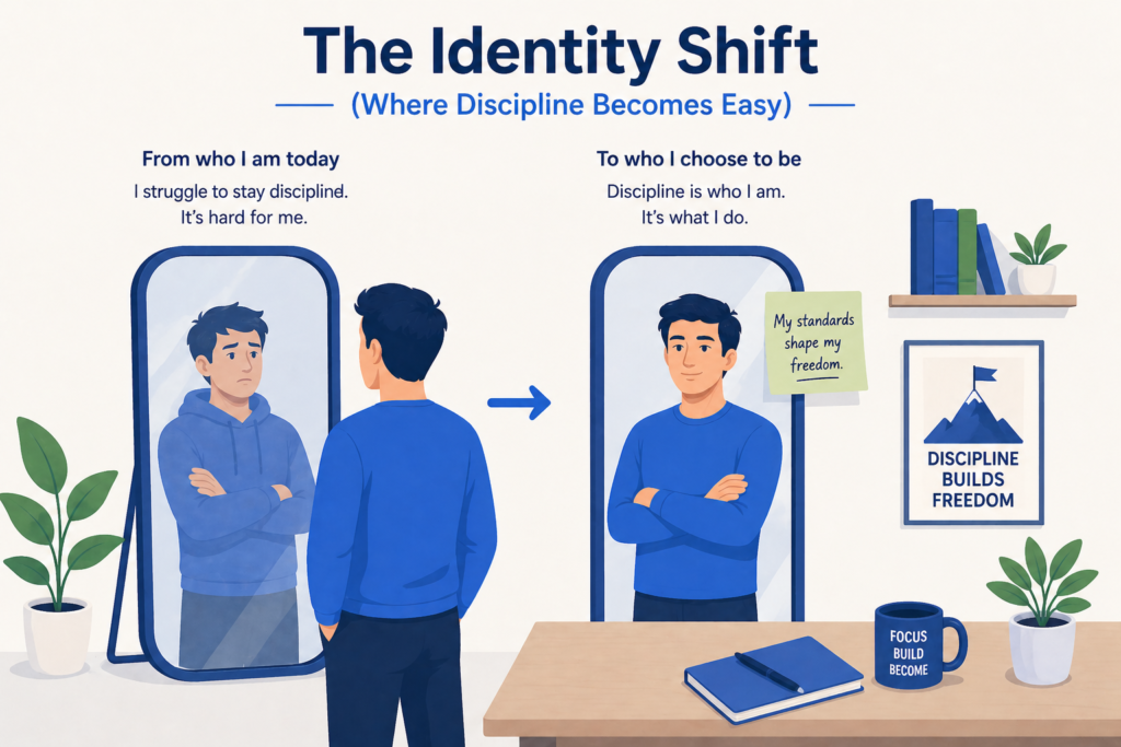 The Identity Shift (Where Discipline Becomes Easy)