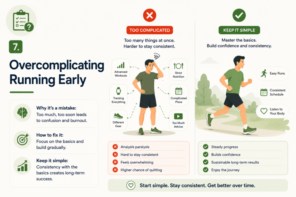 Overcomplicating Running Early