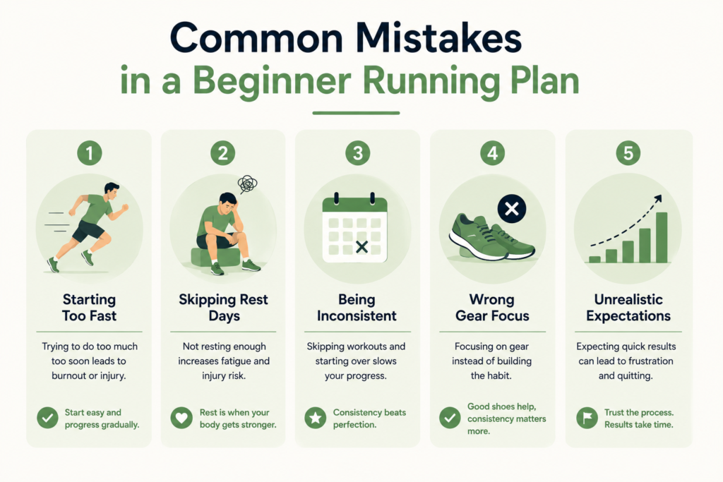 Common Mistakes in a Beginner Running Plan