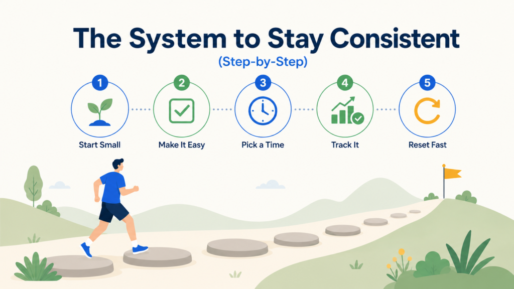 Step-by-Step System to Stay Consistent