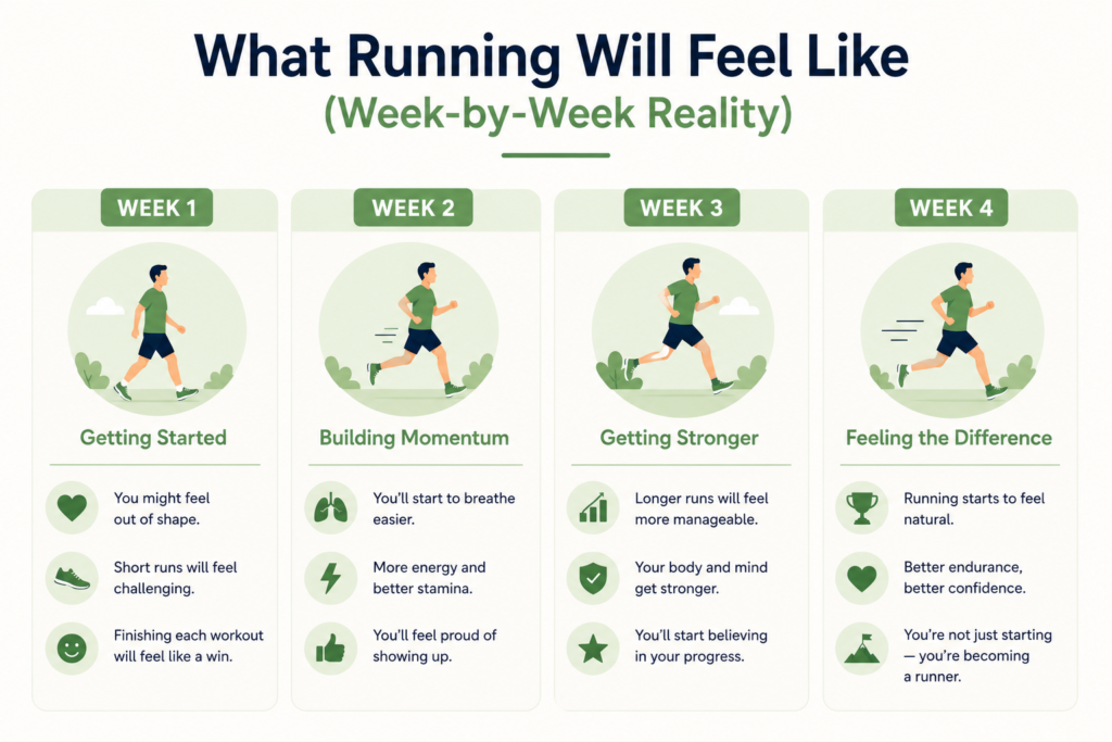 What Running Will Feel Like (Week-by-Week Reality)