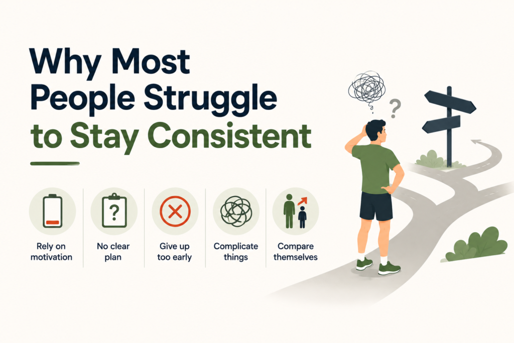 Why Most People Struggle to Stay Consistent