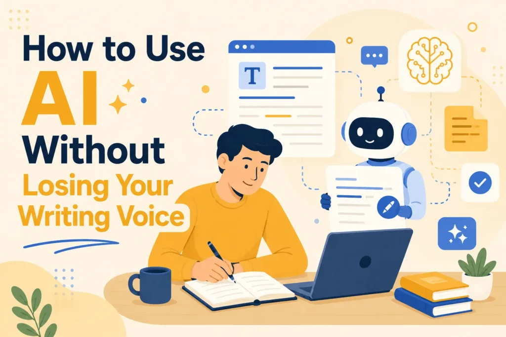How to Use AI Without Losing Your Writing Voice