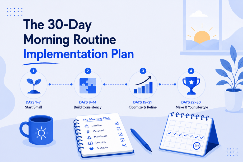The 30-Day Morning Routine Implementation Plan
