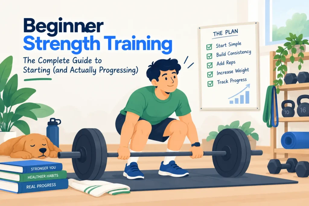 Beginner Strength Training The Complete Guide to Starting (and Actually Progressing)
