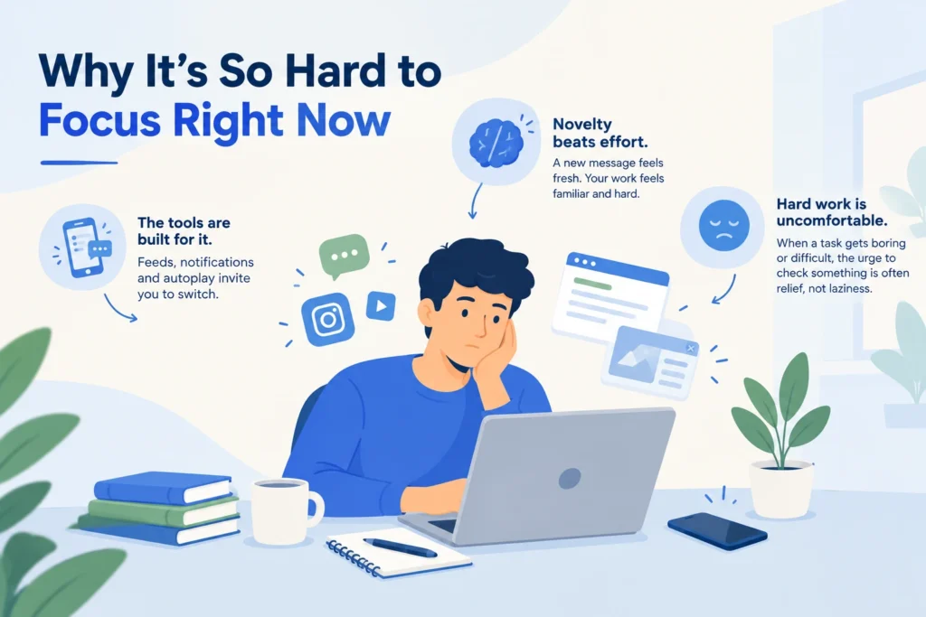 Why It's So Hard to Focus Right Now