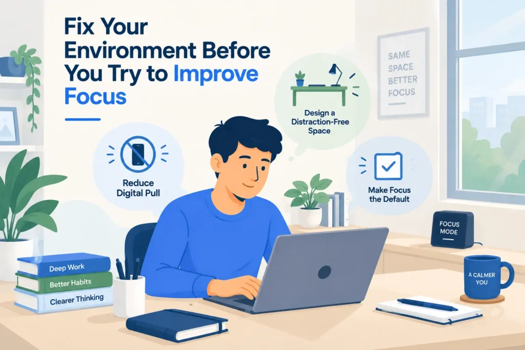 Fix Your Environment Before You Try to Improve Focus