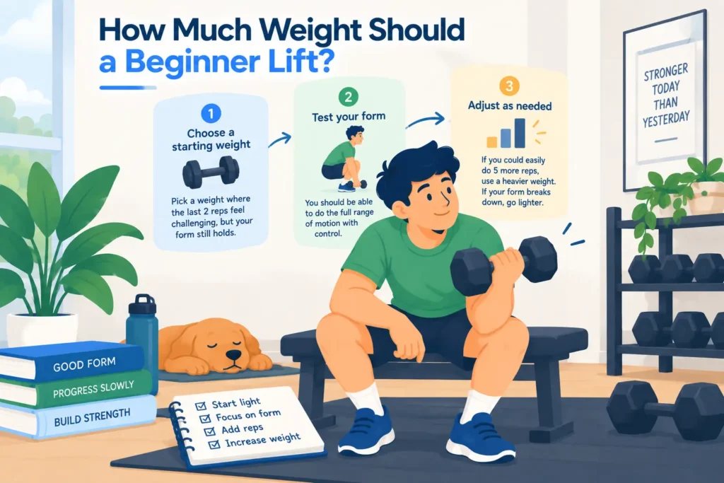 How Much Weight Should a Beginner Lift?