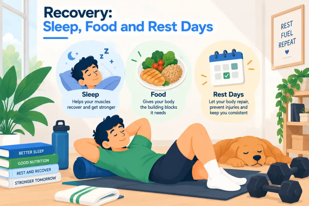 Recovery Sleep, Food and Rest Days