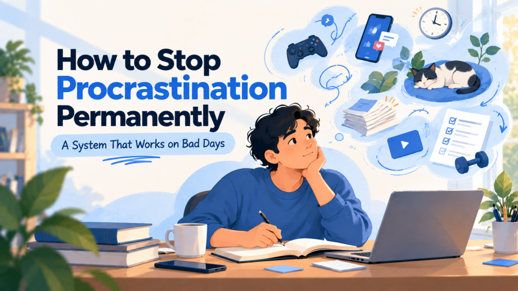 How to Stop Procrastinating Permanently